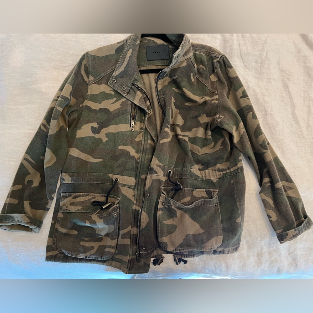 Blank NYC Camouflage Utility Jacket